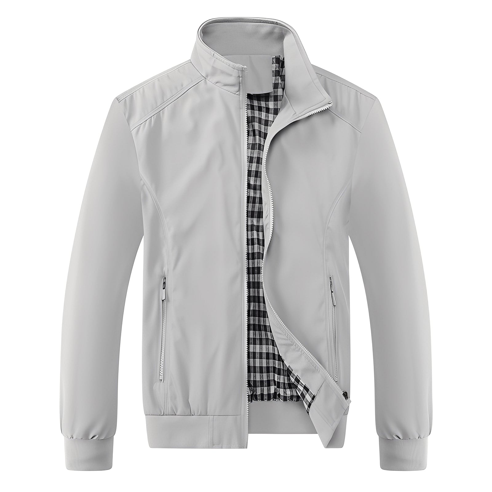 Street-wave Windproof Jacket For Men Lightweight Formal Fit Wind Resistant Outerwear