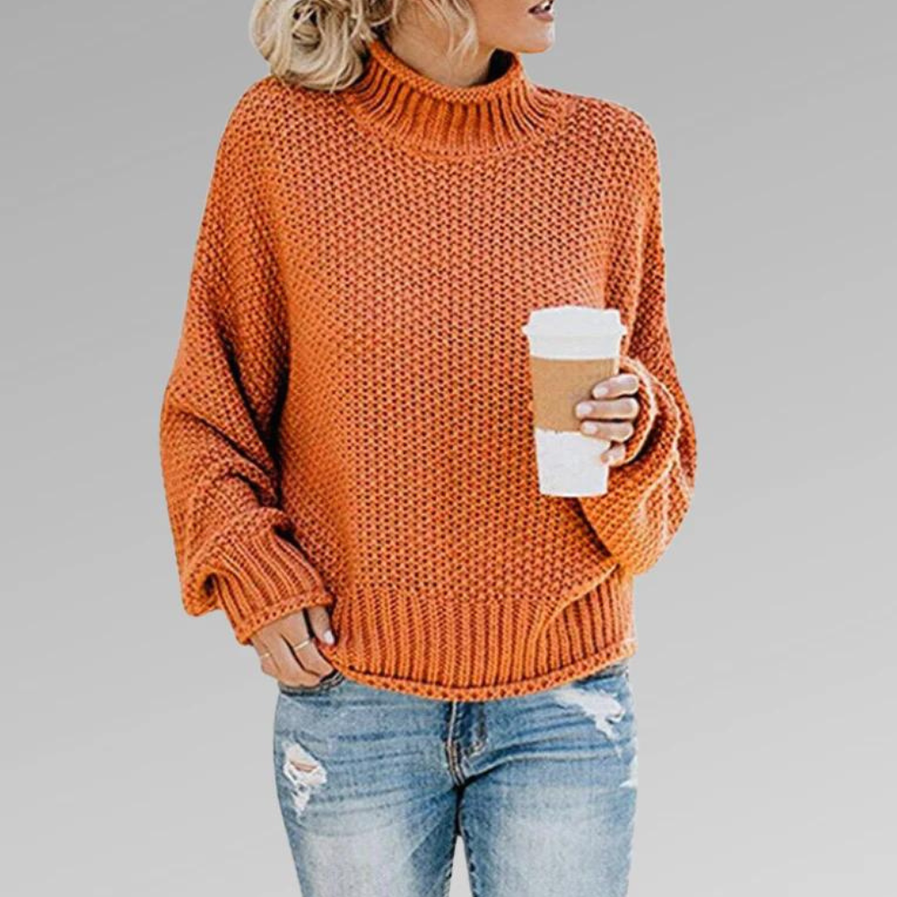 Street Wave Knit Sweater For Women Cozy Everyday Comfort With Relaxed Fit And Premium Knit