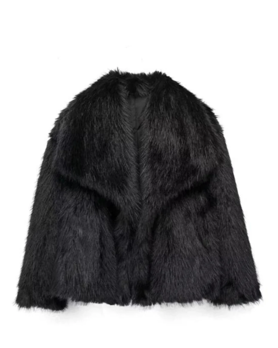 Street Wave Luxurious Faux Fur Winter Coat For Women Soft Plush Warmth Timeless Elegance