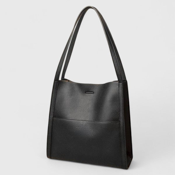 Women's Minimalist Shoulder Bag with Sleek Design and Adjustable Strap