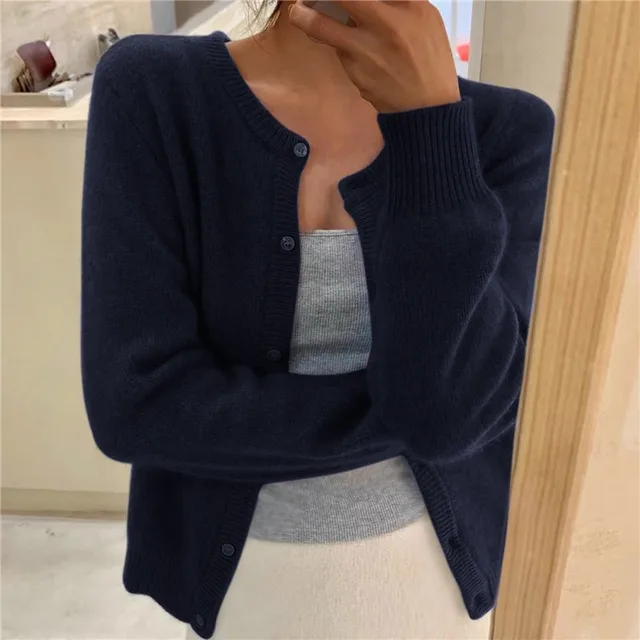 Street-wave Soft Knit Cardigan For Women - Cozy Breathable Comfort, Versatile Everyday Wardrobe