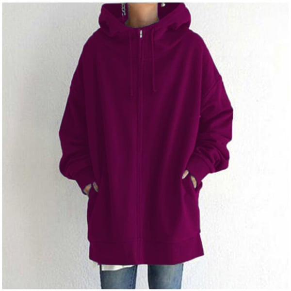 Street-Wave Alexia Hooded Zip Hoodie For Women Warm Cozy Winter Outerwear Stylish Durable Comfort