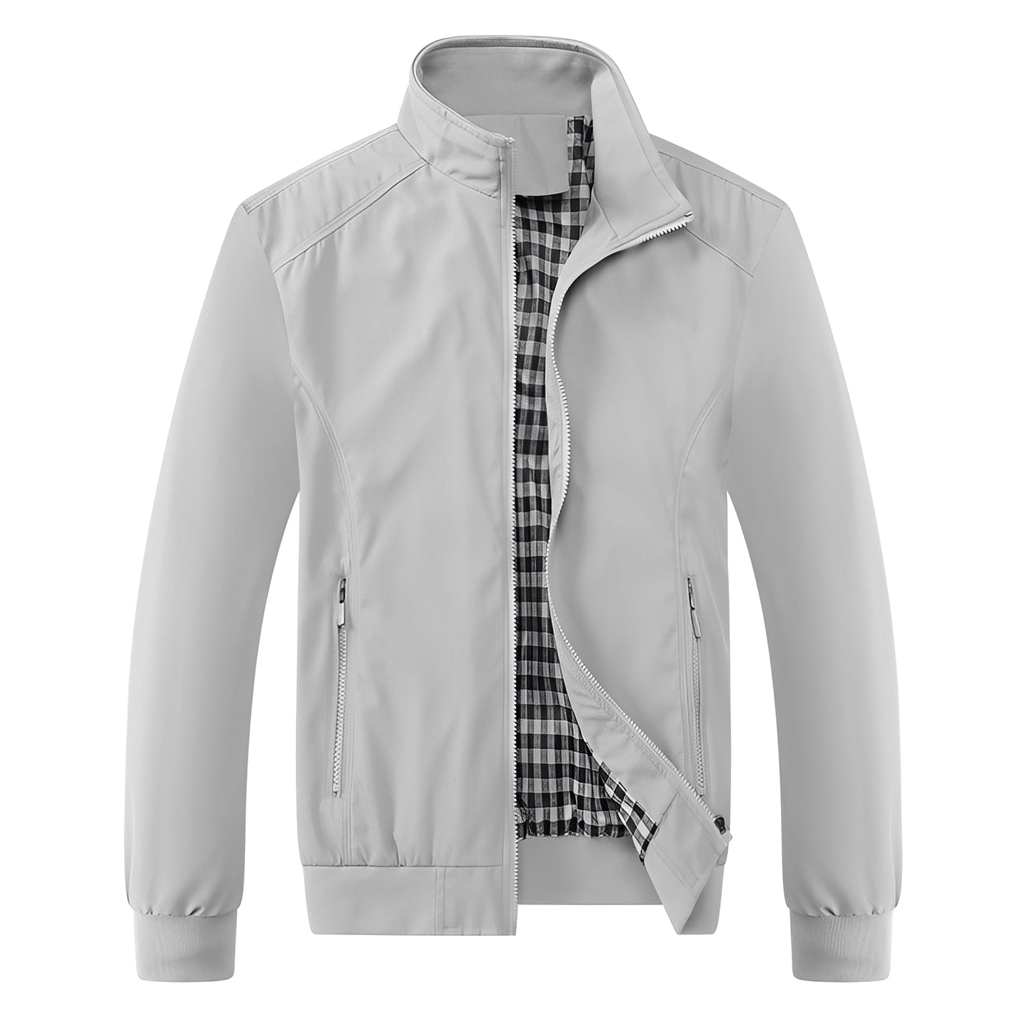 Street-Wave Mens Formal Windproof Jacket Lightweight Comfort And Modern Fit Water Resistant