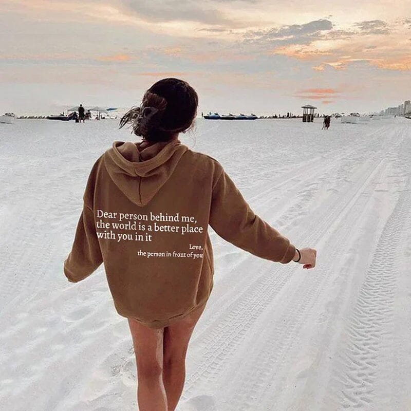 Street Wave Oversized Sweatshirt Cozy Warm Comfort For Women And Men Streetwear Essential