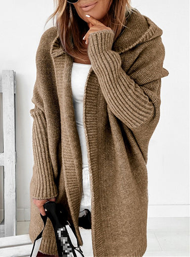 Street-Wave Womens Cozy Chunky Knit Cardigan Vest For Chic Versatile Layering Everyday Wardrobe Essential