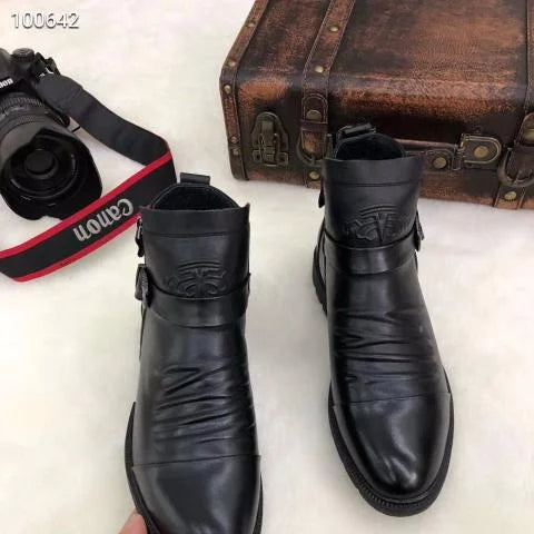 Street-Wave Italian Boots For Men: Timeless Craftsmanship, Handcrafted In Italy, Elegant Style