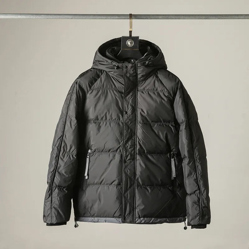 Streetwave Waterproof Hooded Jacket For Men With Thermal Insulation For Cold Weather