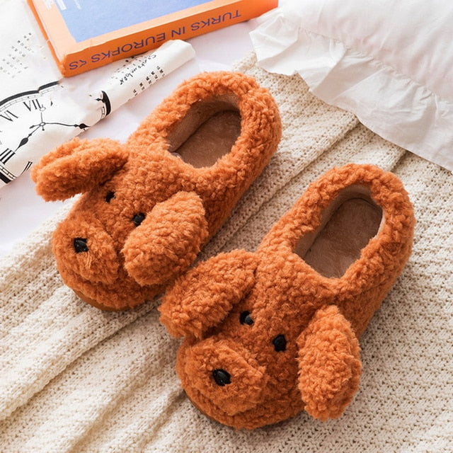 Street Wave Fluffy Bunny Slippers for Women Plush Cozy House Shoes Soft Warm Comfort