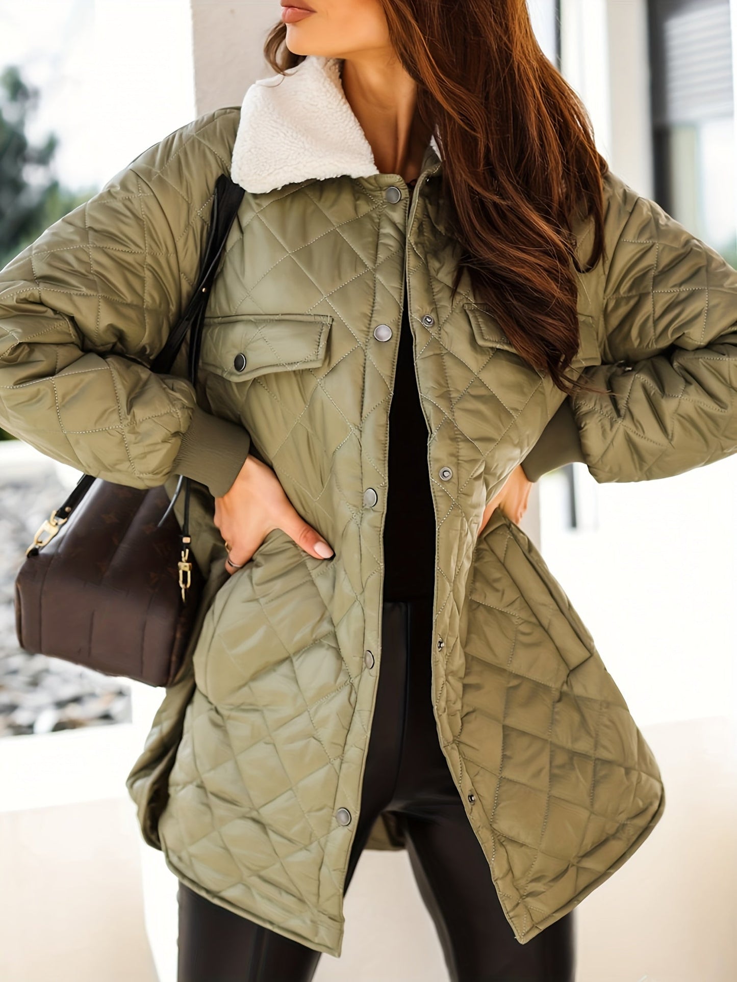 Street-wave Winter Jacket for Women Quilted Warmth and Cozy Comfort Everyday Style
