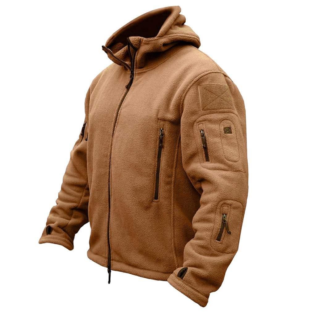 Hooded Tactical Jacket Street-wave Windproof Rugged Fleece For Outdoor Enthusiasts