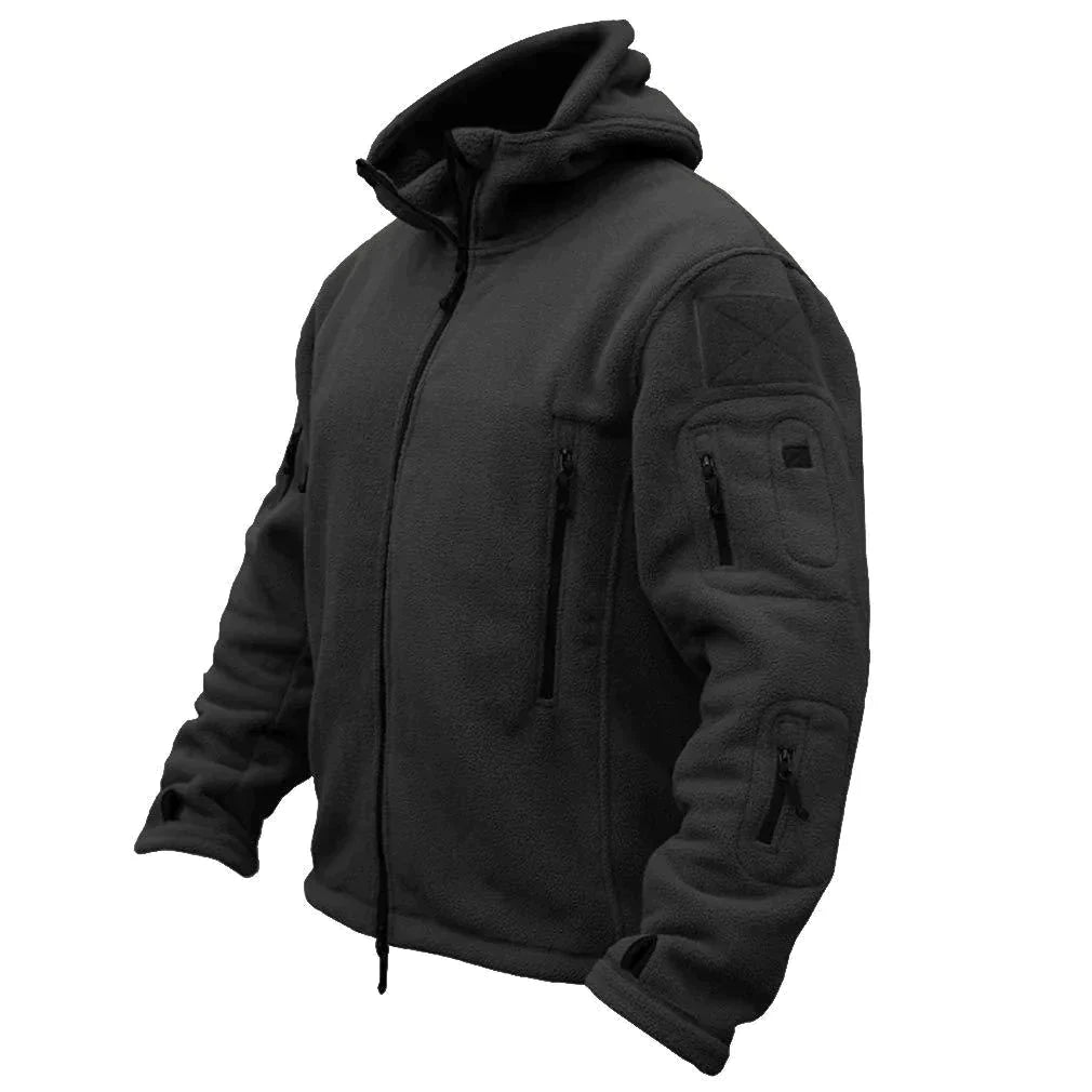 Street Wave Hooded Tactical Jacket For Outdoor Adventurers Warm Windproof Eco Friendly Durable