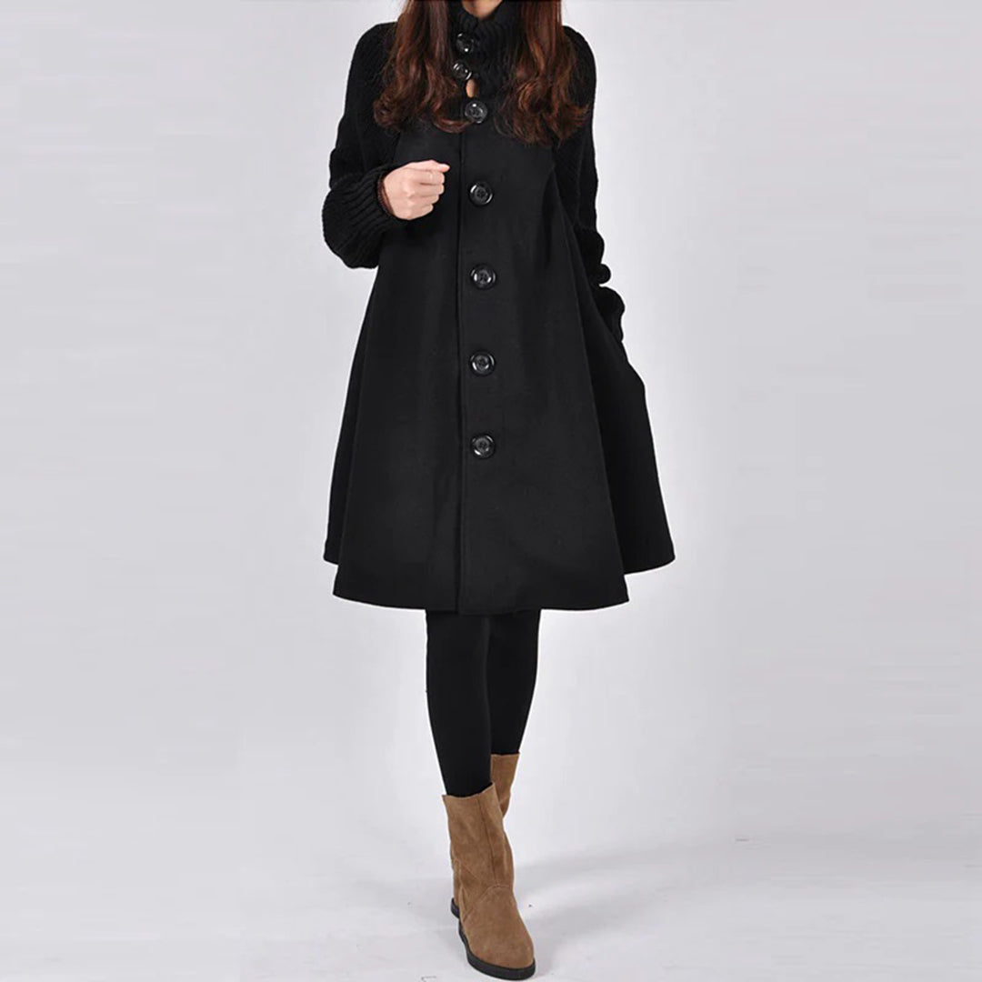 Street Wave Long Autumn Coat For Women Elegant Versatile Outerwear For Any Occasion