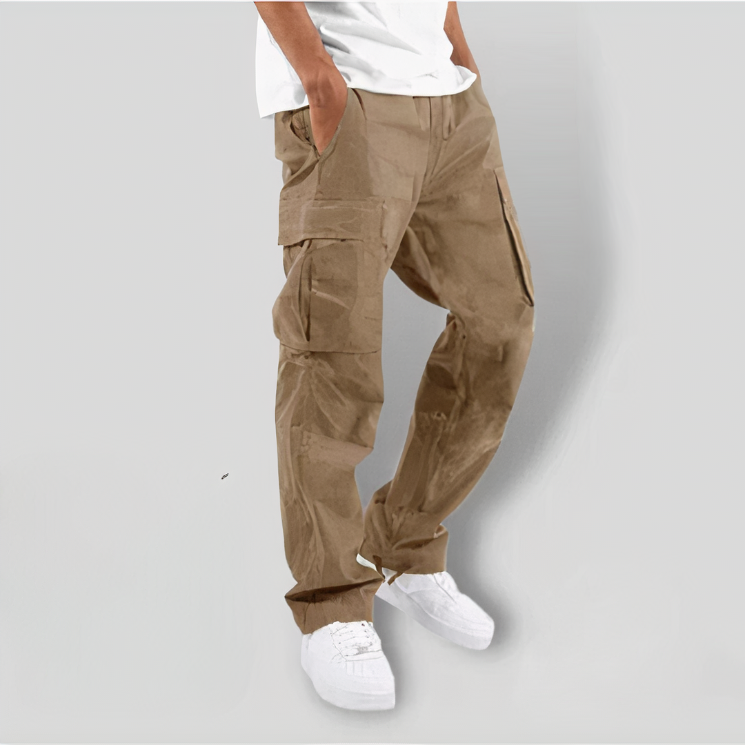 Arlo Cargo Pants For Men By Street-Wave Durable Multi-Pocket Utility Trousers For Rugged Everyday Comfort