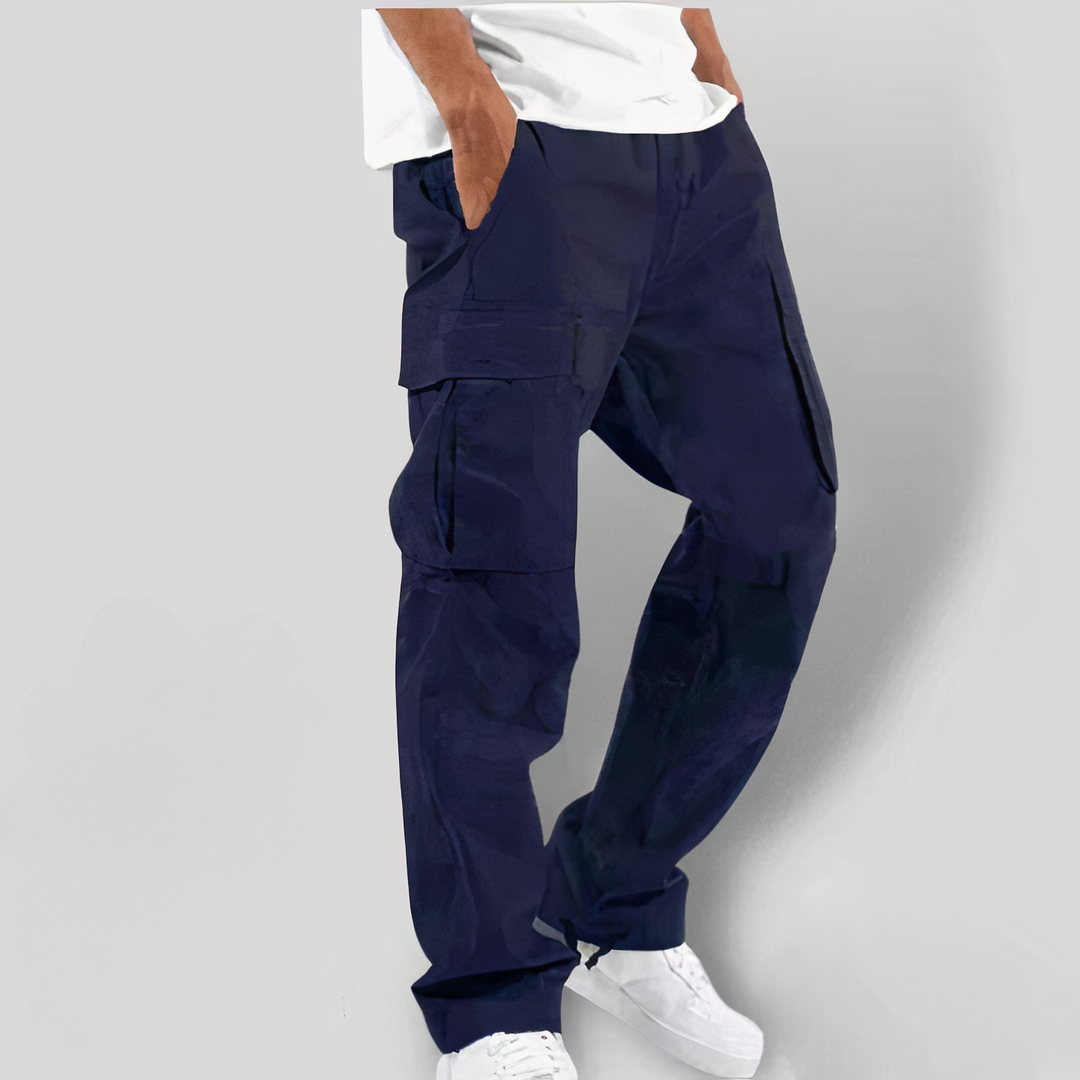 Arlo Cargo Pants For Men By Street-Wave Durable Multi-Pocket Utility Trousers For Rugged Everyday Comfort