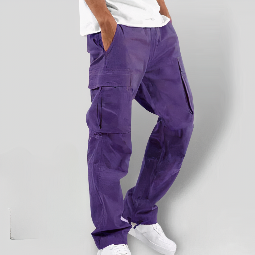 Arlo Cargo Pants For Men By Street-Wave Durable Multi-Pocket Utility Trousers For Rugged Everyday Comfort