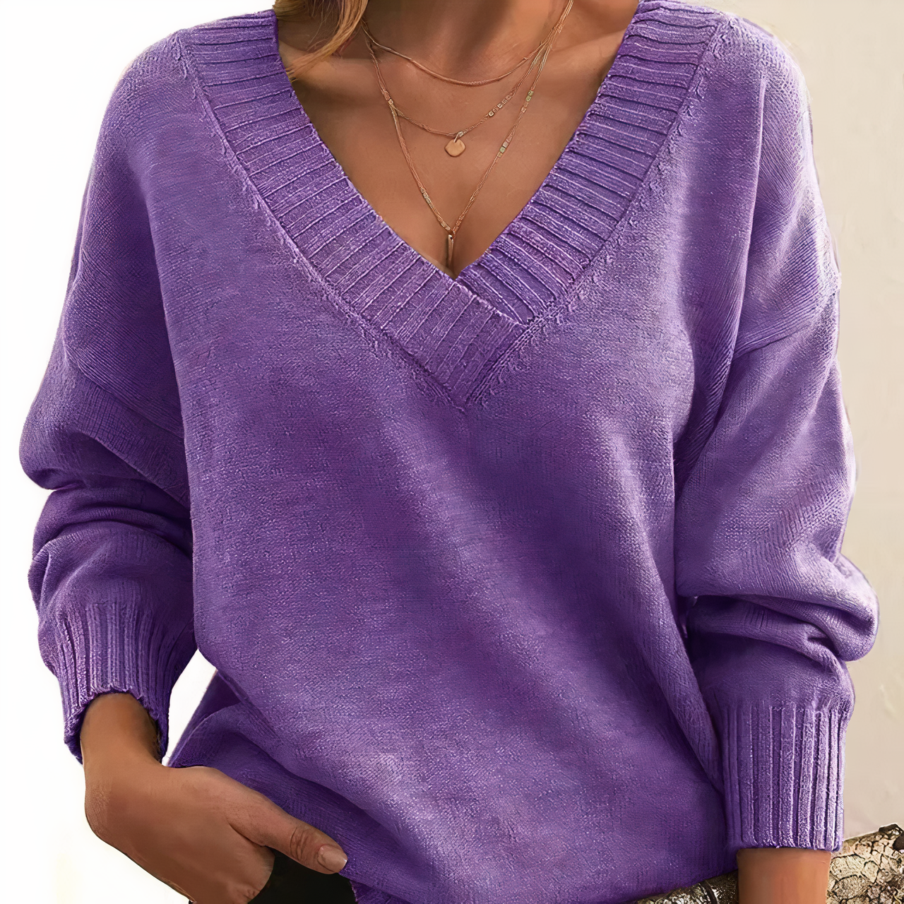 Street-wave Cashmere Pullover For Women With Luxurious Fabric And Cozy Warmth Everyday