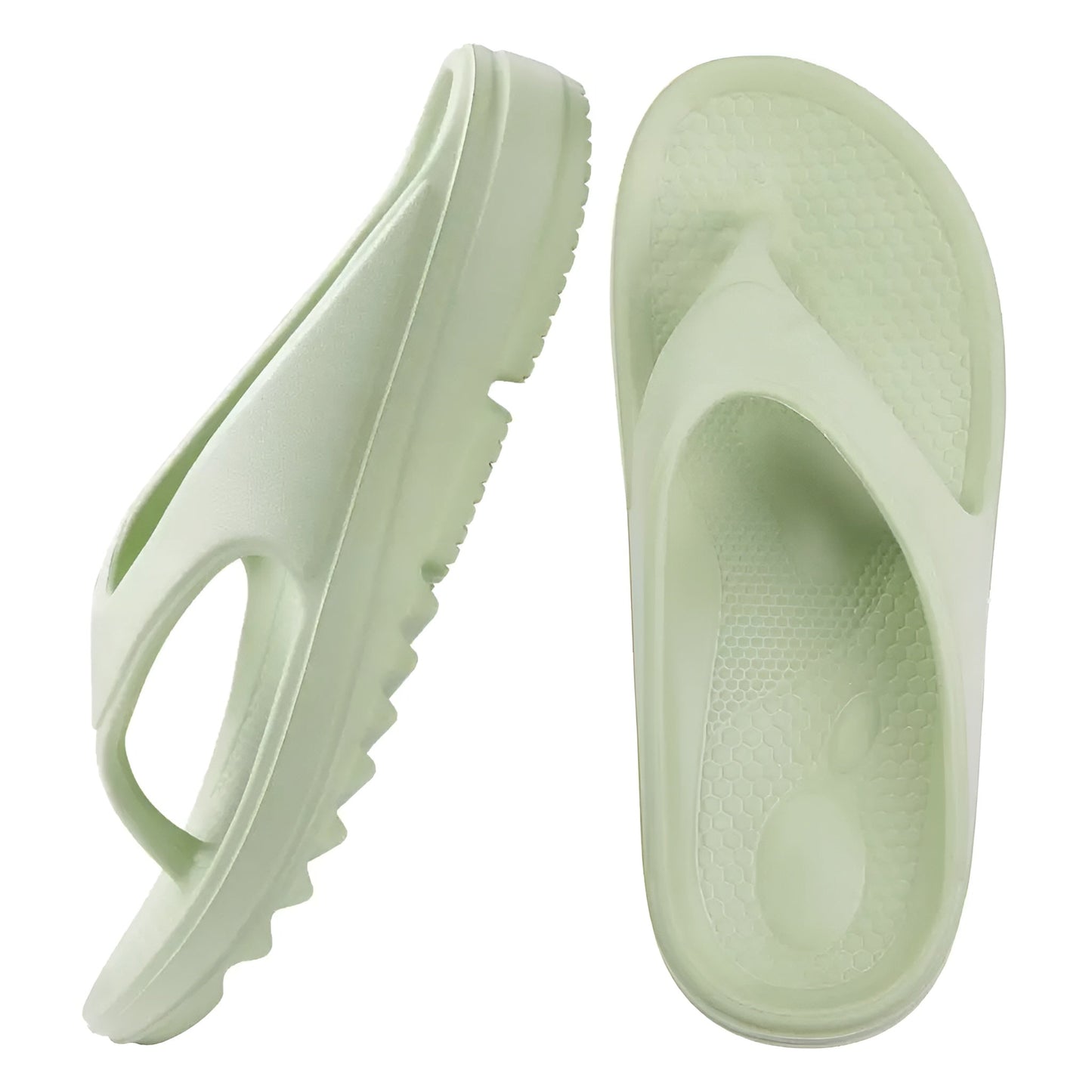 Street-wave Orthopaedic Flip Flops for Unisex Comfort and Heel Pain Relief with Support