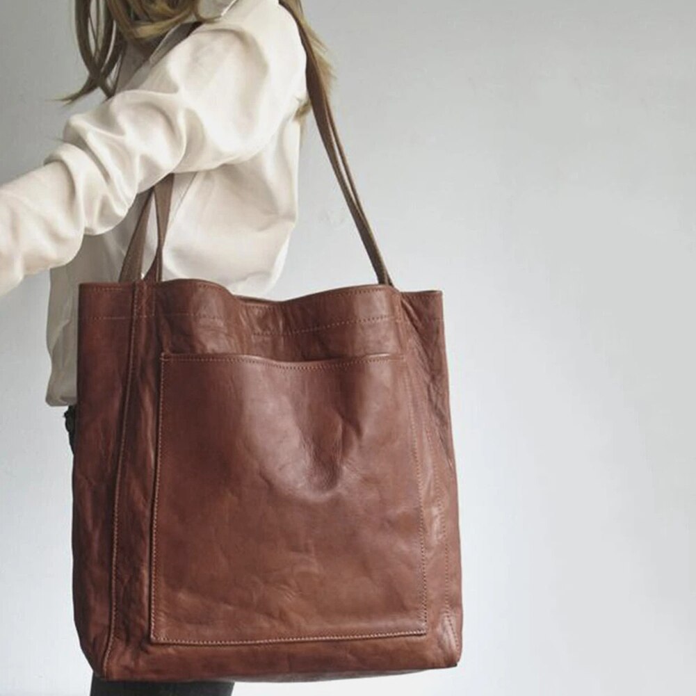 Streetwave Mia Leather Handbag For Women On The Go Featuring Scratch Resistant PU Leather And Water Repellent Spacious All Season Tote