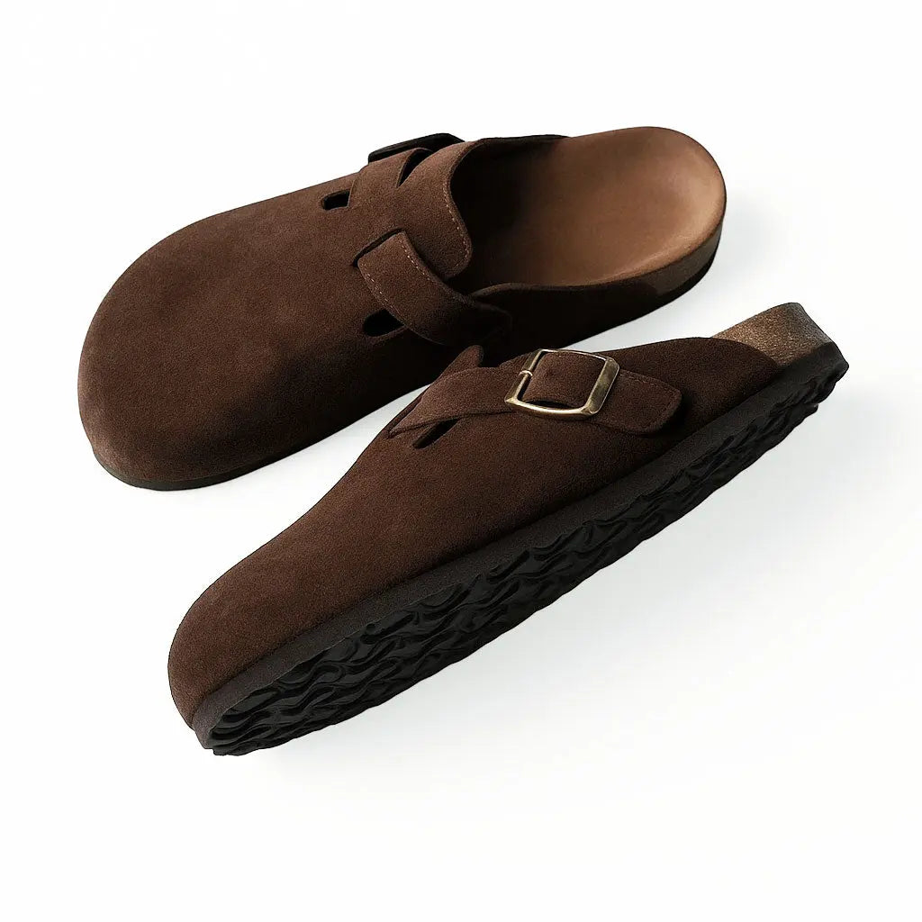 Street-Wave Adjustable Buckle Clogs Women All Day Comfort