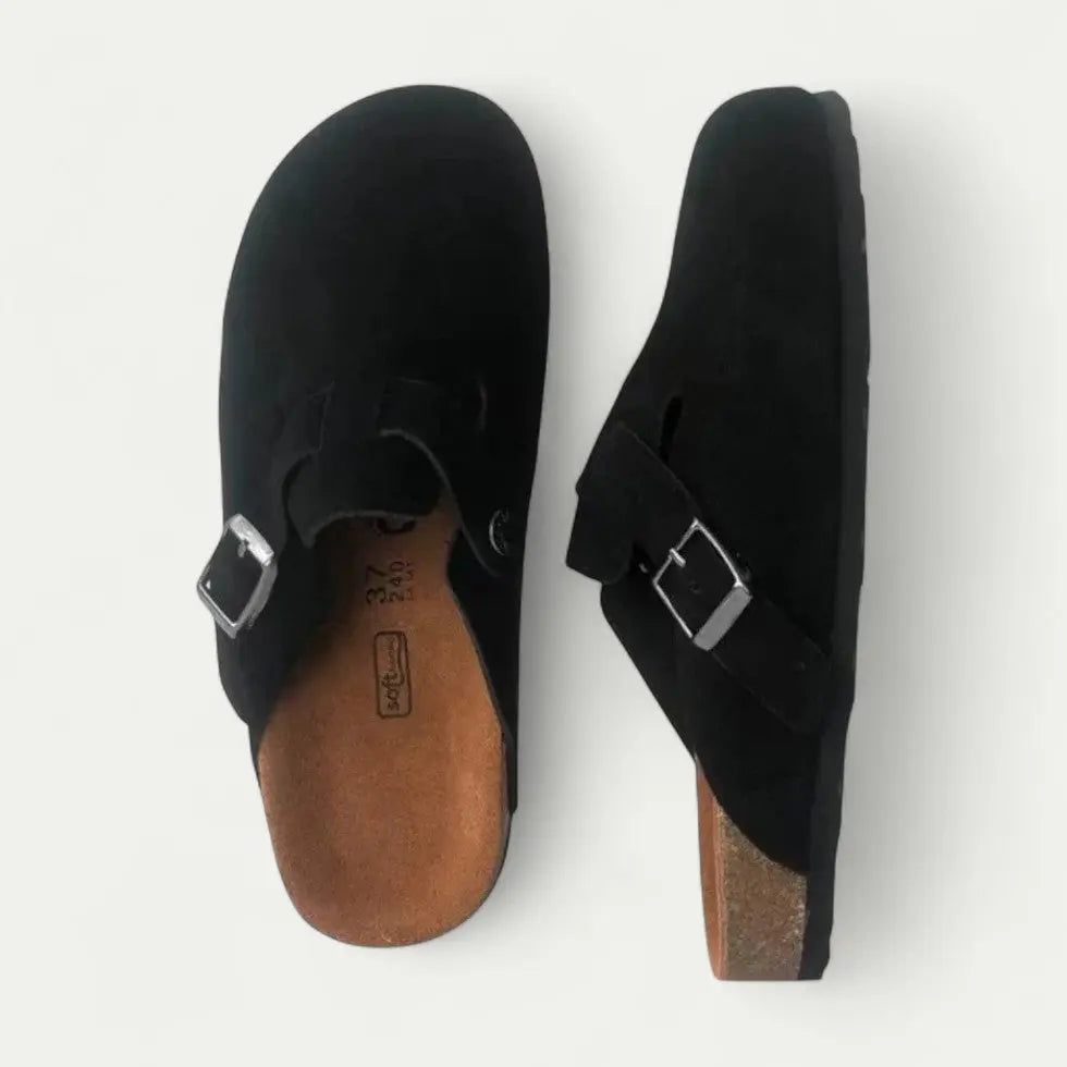 Street-Wave Adjustable Buckle Clogs Women All Day Comfort