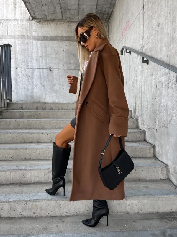 Street Wave Classic Womens Coat For Timeless Warmth And Elegant Everyday Power Dressing