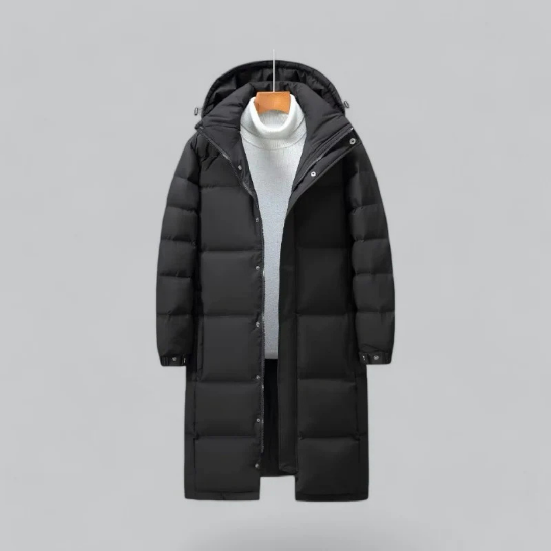 Street-Wave Longline Hooded Puffer Coat For Women Ultra Warm Insulated Winter Comfort In Urban Style