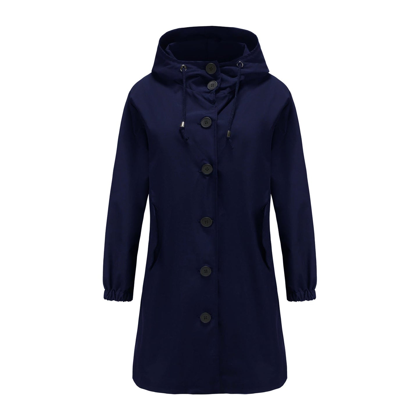 Streetwave Womens Autumn Rain Jacket Lightweight Hooded Waterproof Coat For Everyday Style