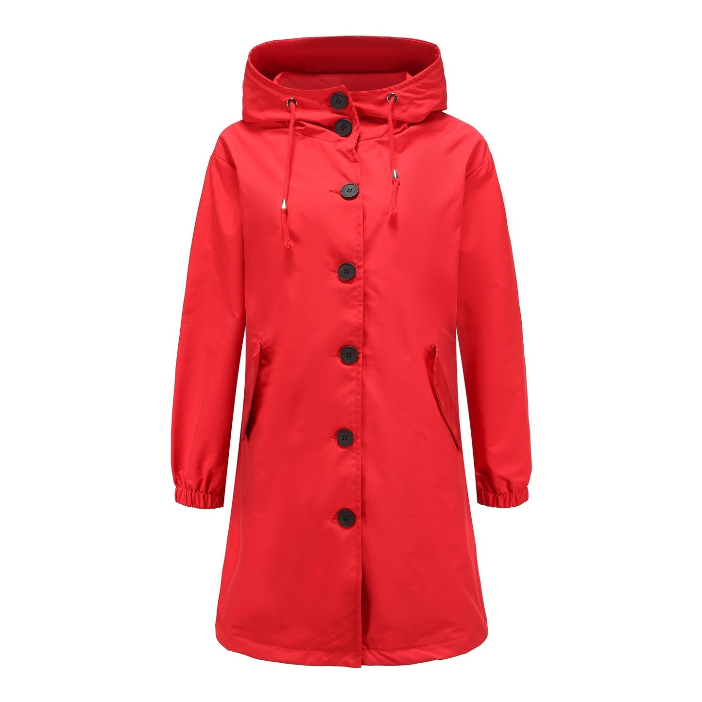 Streetwave Womens Autumn Rain Jacket Lightweight Hooded Waterproof Coat For Everyday Style