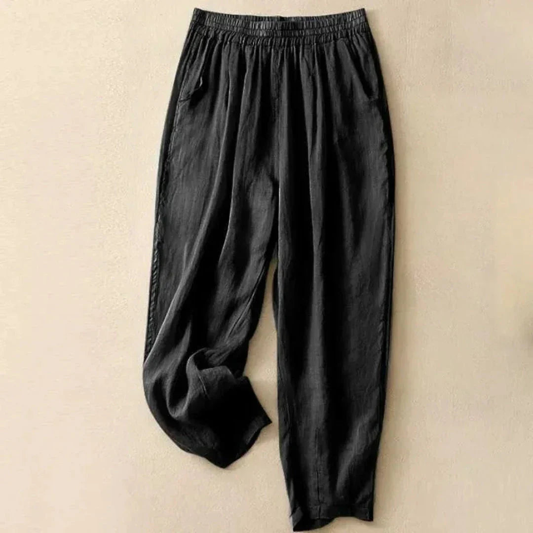 Waylynn Linen Trousers Unisex Relaxed Fit For Everyday Comfort