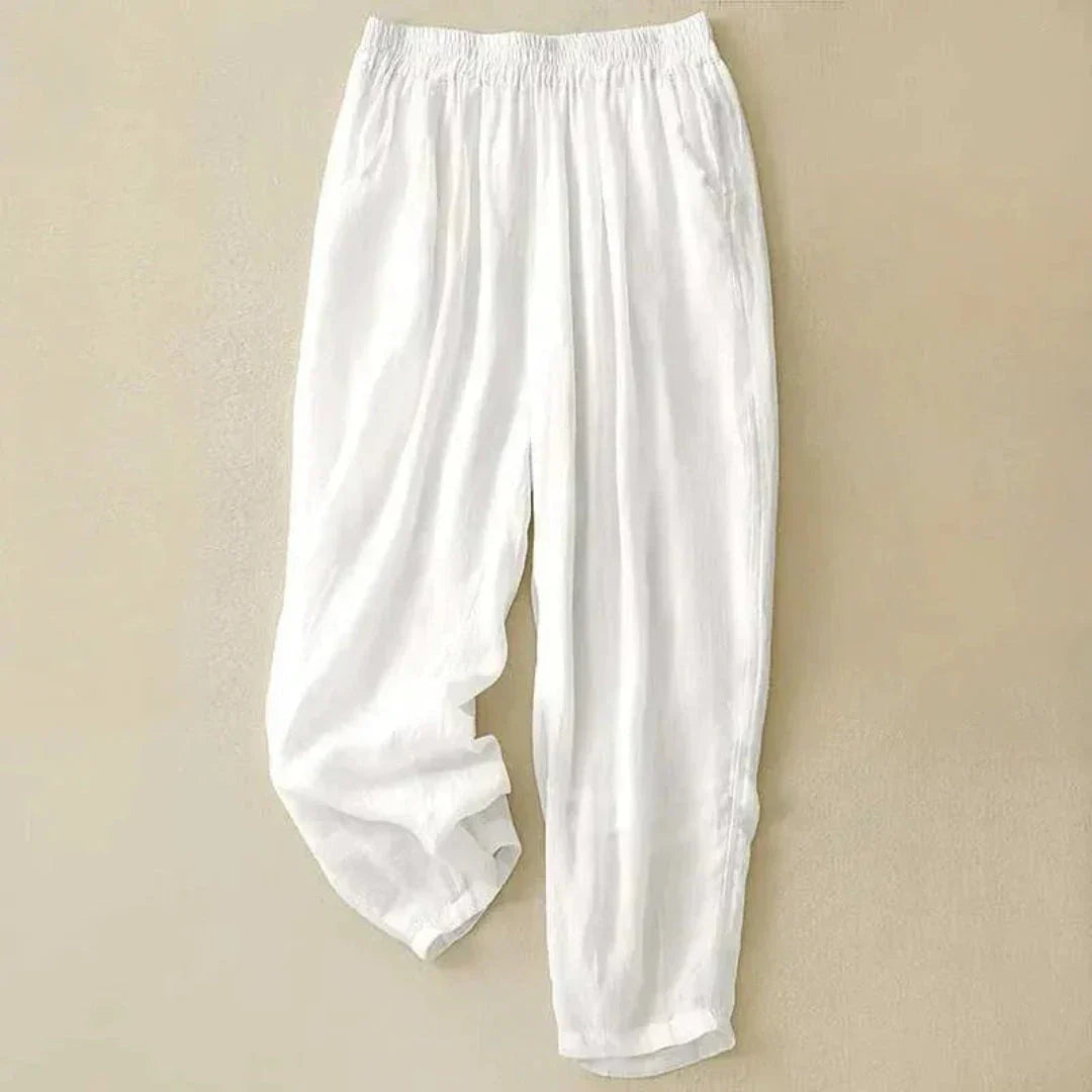Waylynn Linen Trousers Unisex Relaxed Fit For Everyday Comfort