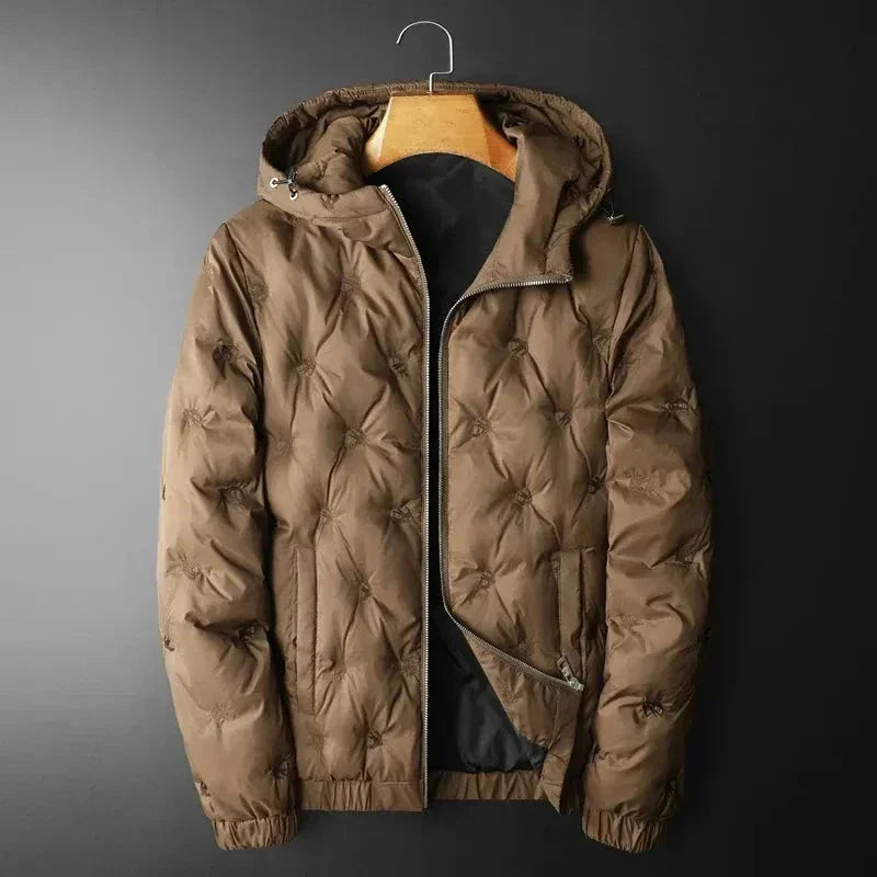 Anders White Duck Down Jacket