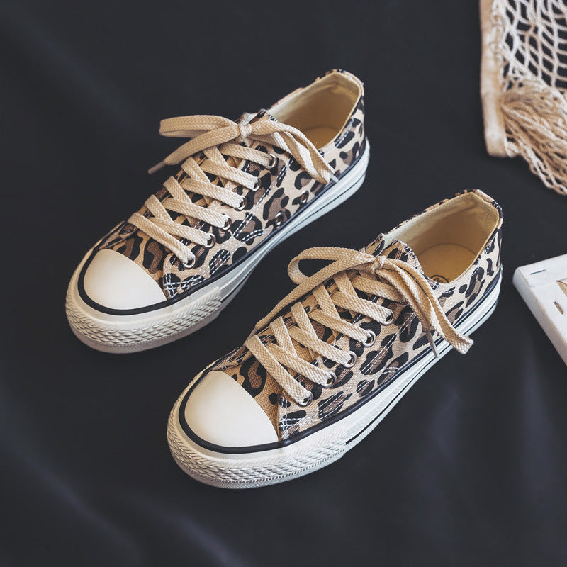 Street Wave Animal Print High Top Sneakers Unisex Bold Comfort And Style