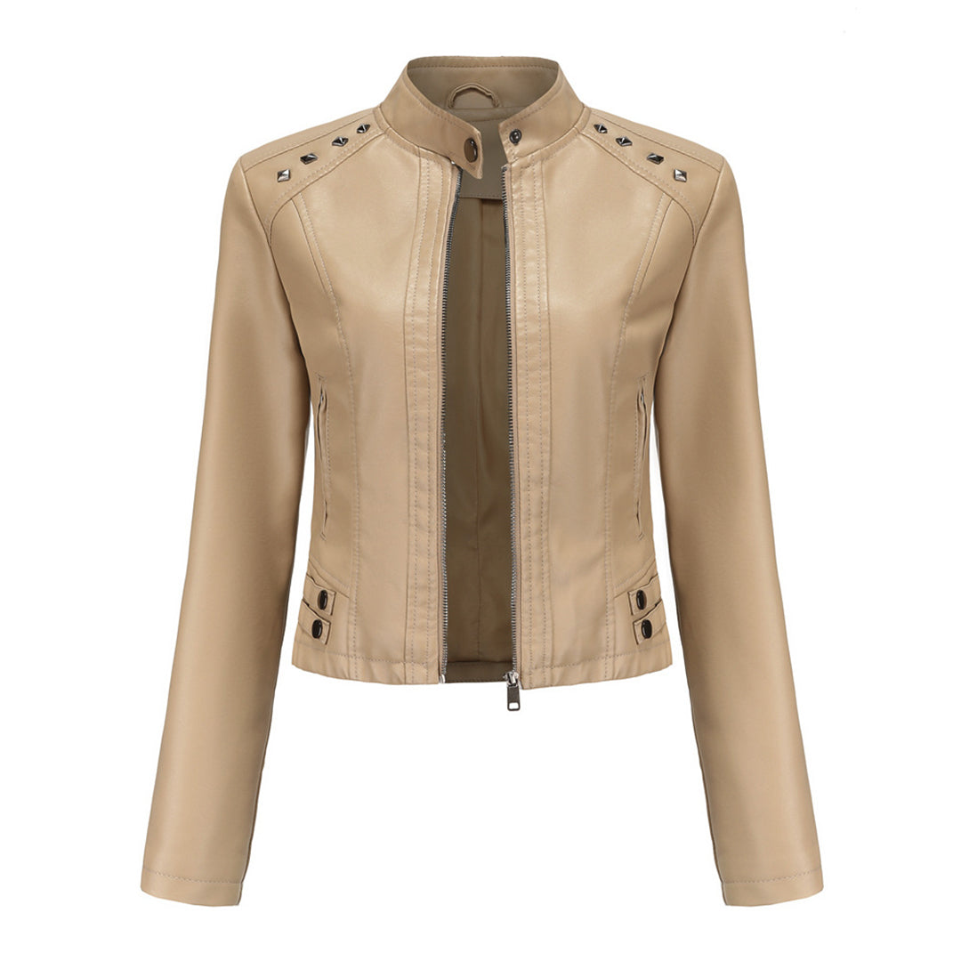 Najla Timeless Elegant Leather Jacket For Women By Street Wave Soft Premium Leather