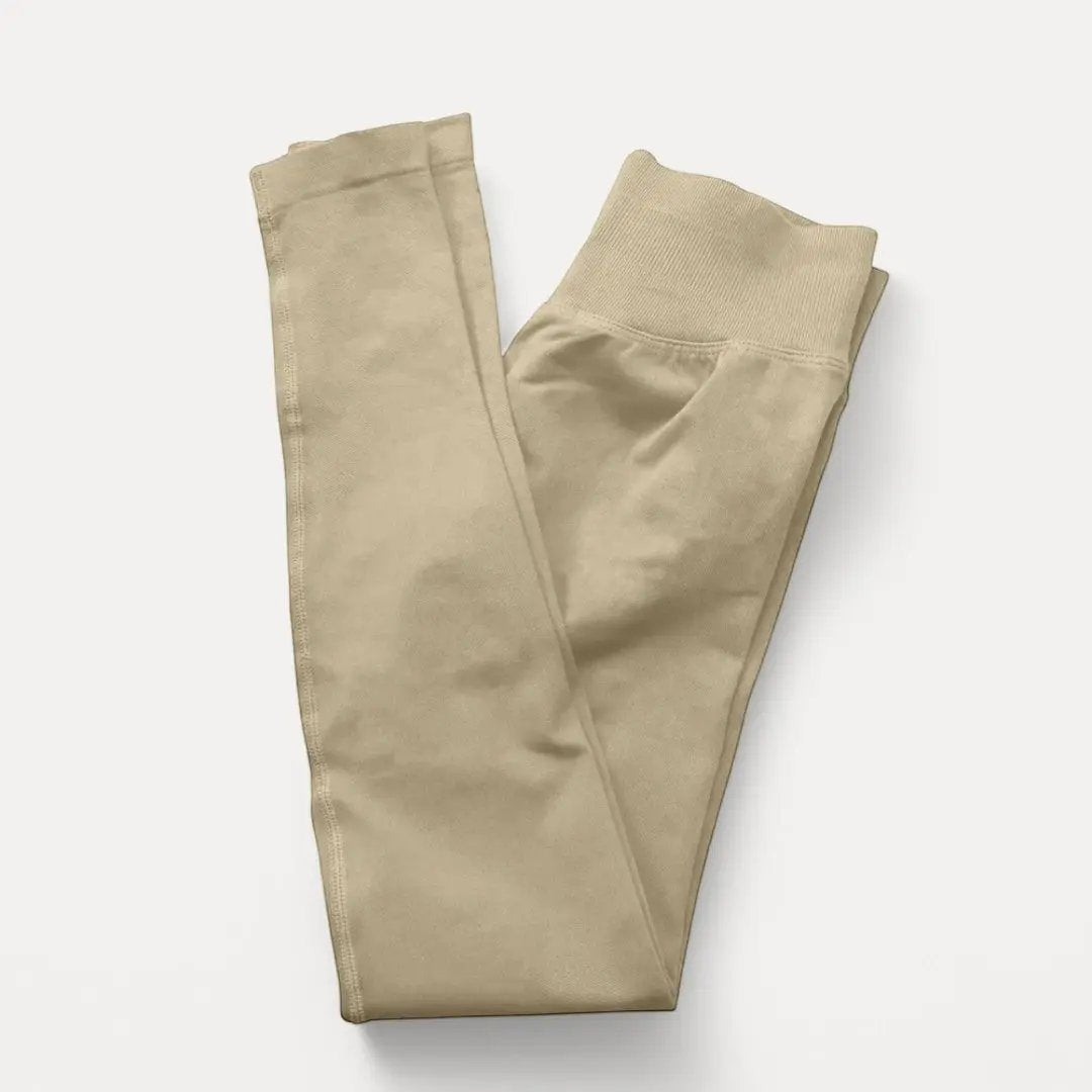 Athena Seamless Ribbed Leggings Waylynn Women Sculpting Fit