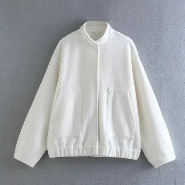 Avelena Oversized Bomber Jacket For Women By Streetwave Windproof Warmth Relaxed Fit