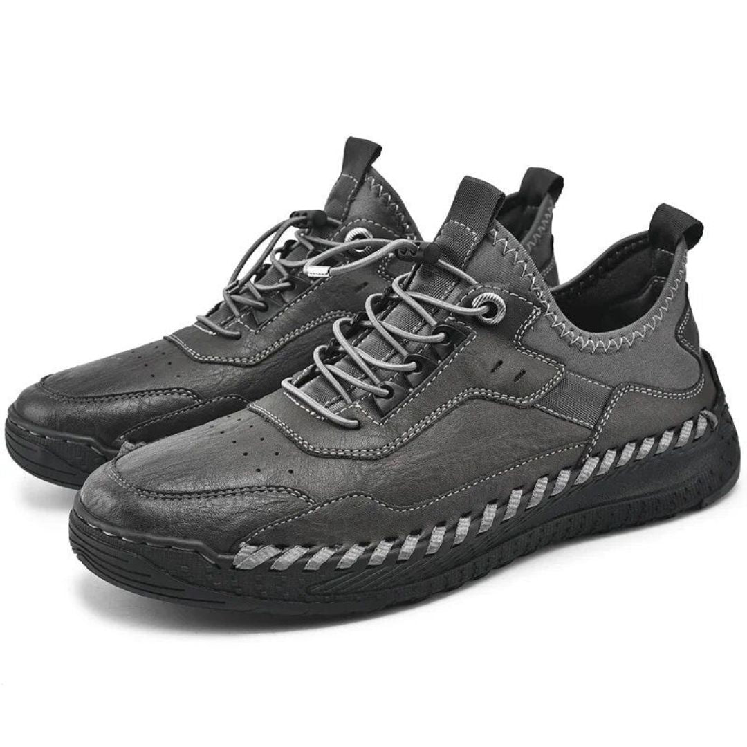 Axel Leather Low-Top Sneakers