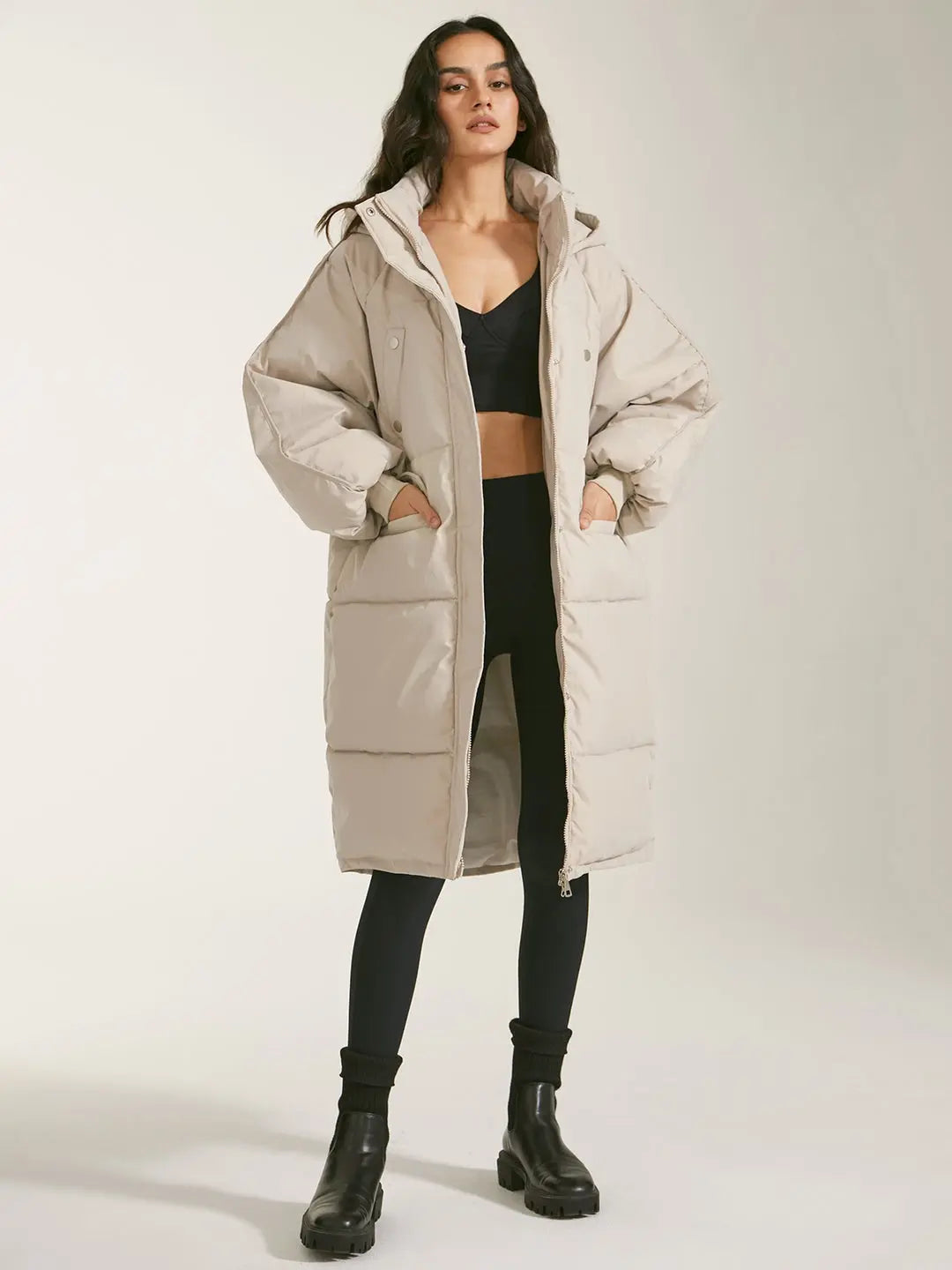 Street-Wave Hooded Puffer Parka For Women And Men Ultra Warm Insulated Winter Coat