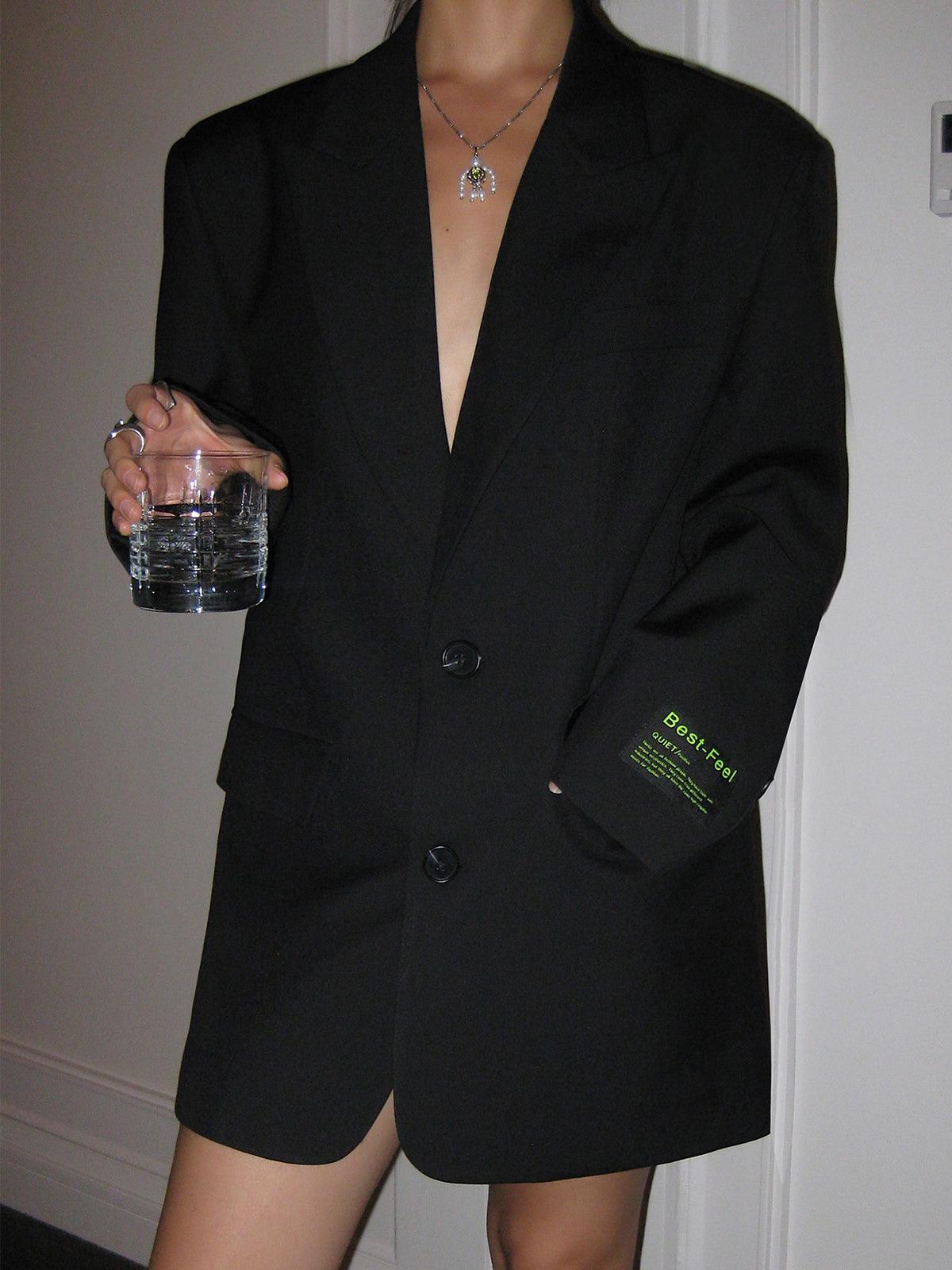 Streetwave Blazer Dress For Women Modern Tailored Silhouette With Long Sleeves For Effortless Chic