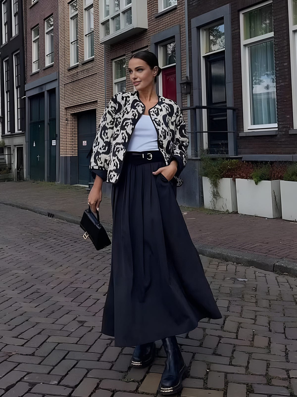 Street-wave Animal Print Jacket Bold Statement Outerwear for Fearless Fashionistas