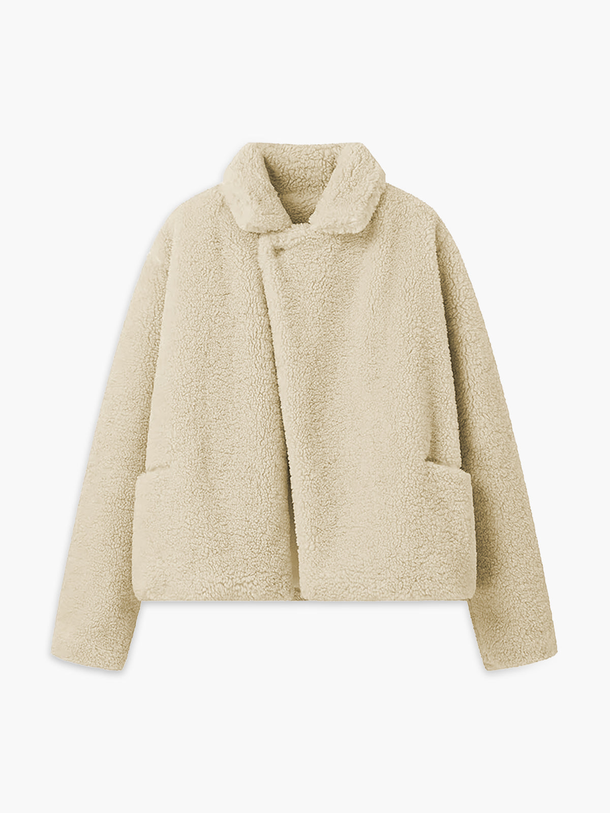 Street Wave Teddy Coat For Women Ultra Cozy Warm Fleece Lined Winter Jacket With Plush Comfort