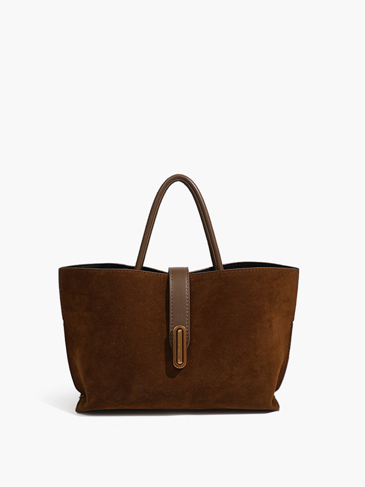 Damenhandtasche aus Wildleder im Old-Money-Stil - Street-wave