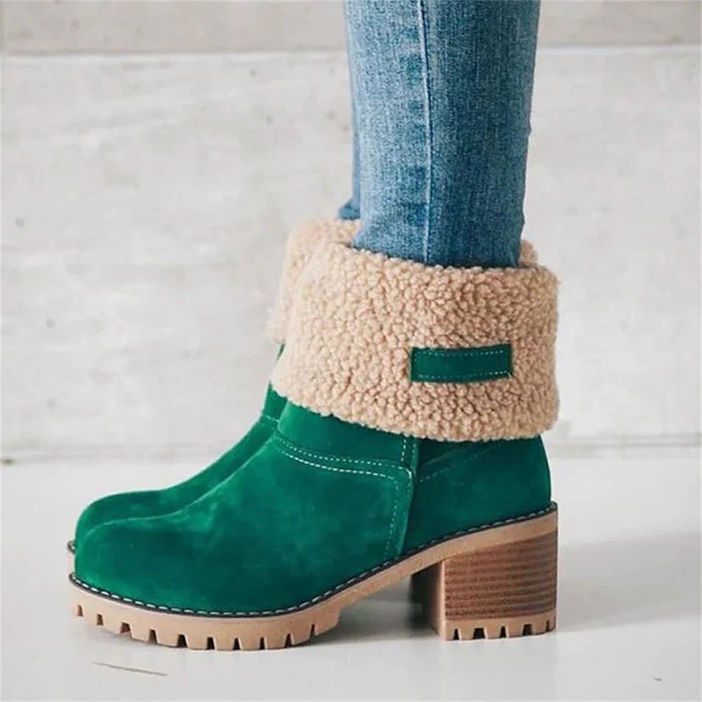 Women's Waterproof Lining Boots with Durable Design and Secure Fit
