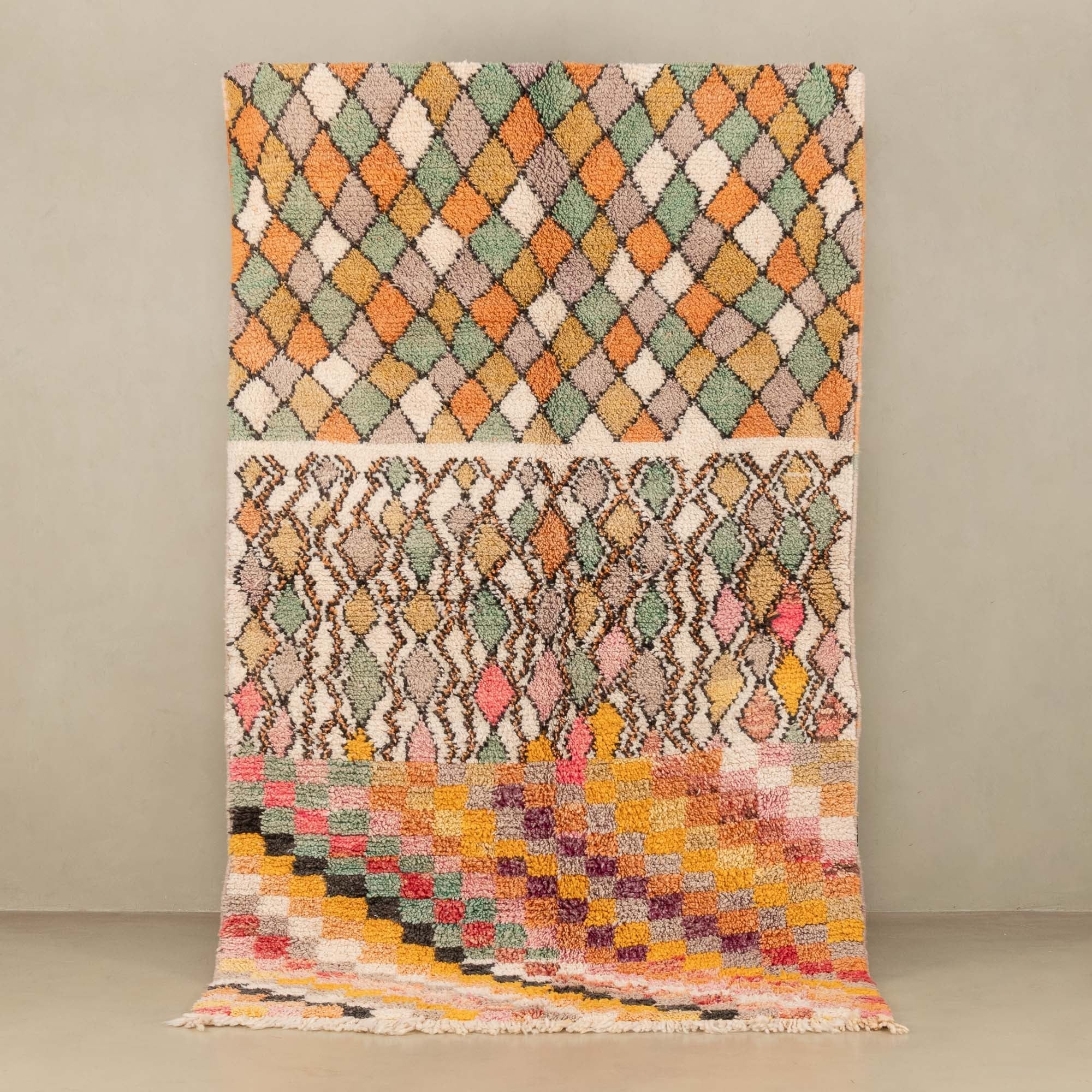 Rihab - vintage boujad rug - Street-Wave