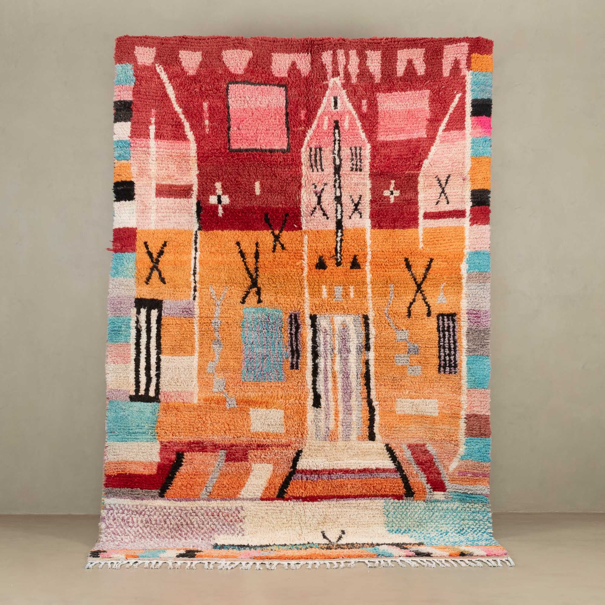 Nadya - vintage boujad rug - Street-Wave