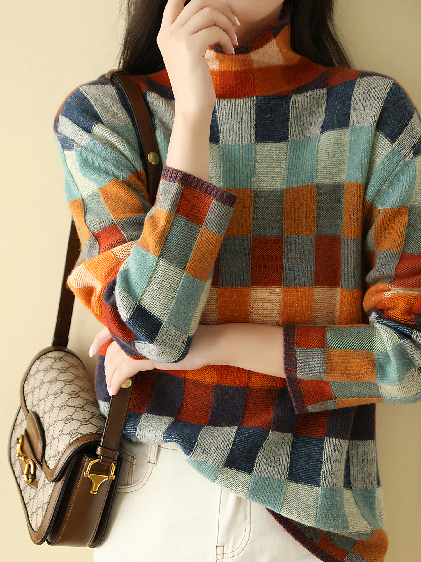 Street-Wave Knit Pullover Luxurious Cashmere Blend Classic Fit for Style Lovers Timeless Appeal