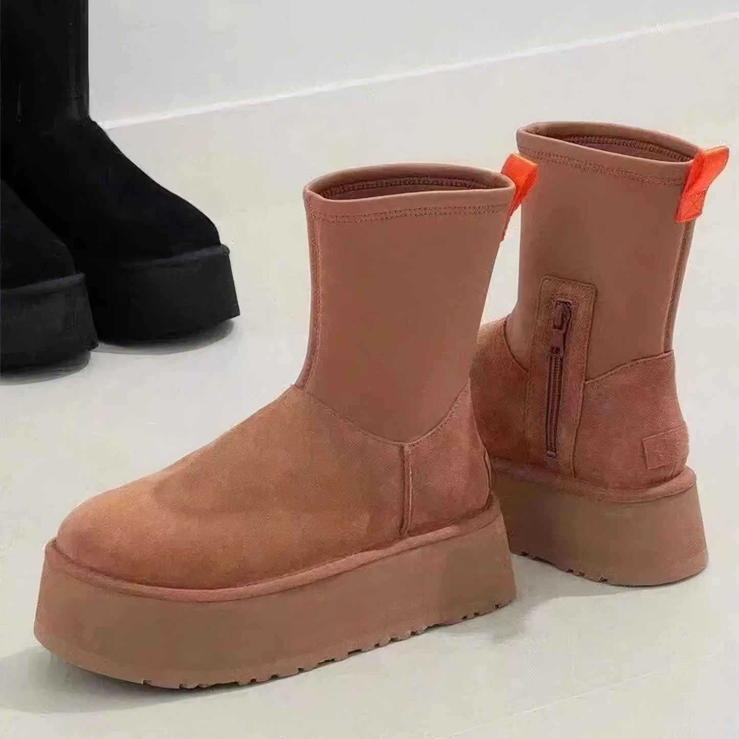 Women's Insulated Winter Boots with Warm Lining and Sturdy Sole