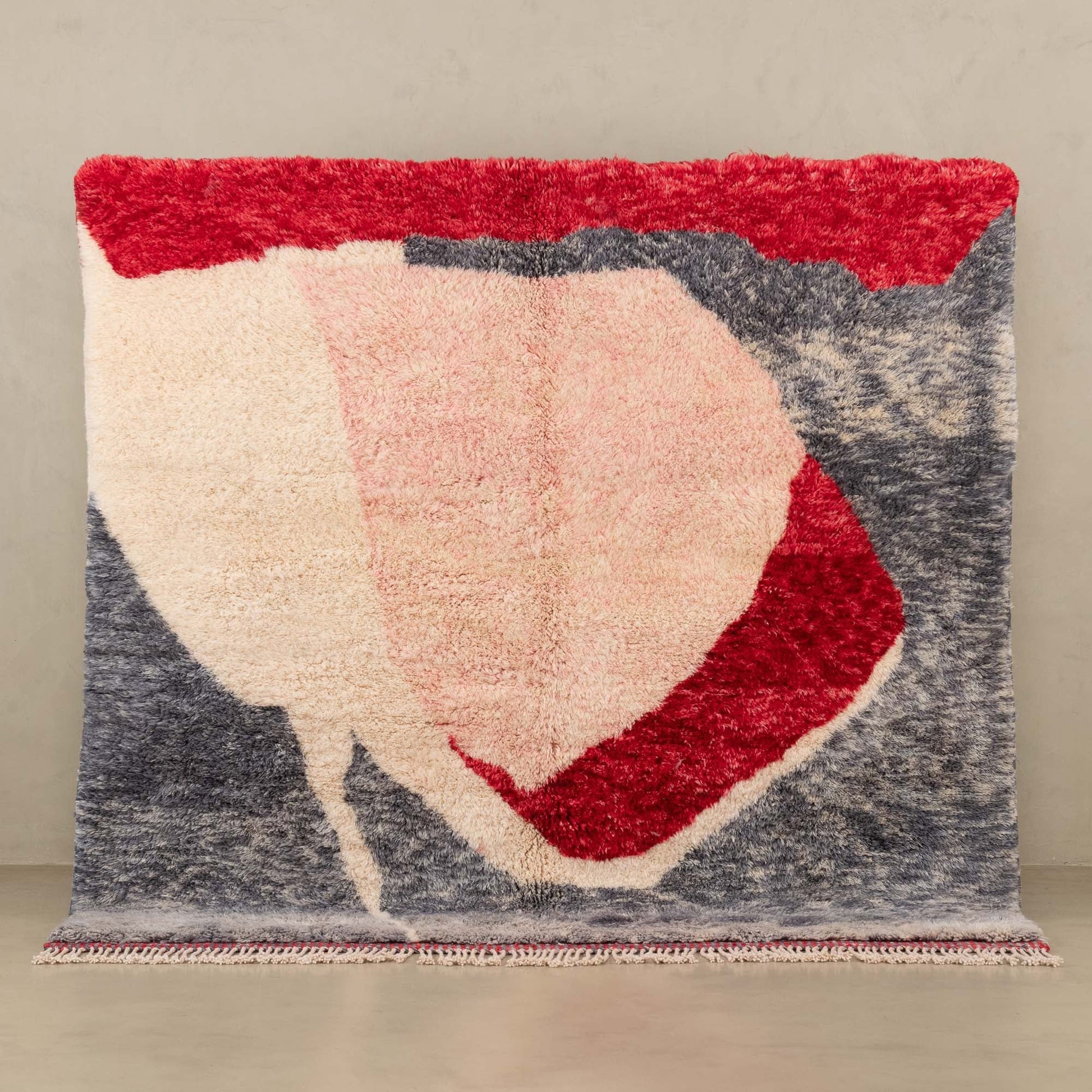 Oumniya - Shag Moroccan rug - Street-Wave