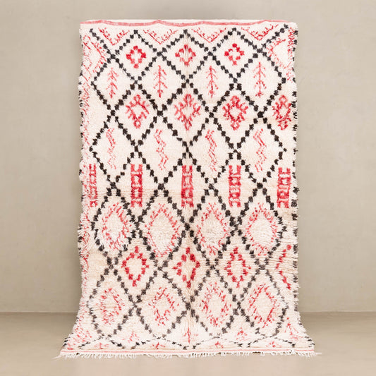 Asmaa - vintage beni ourain rug - Street-Wave