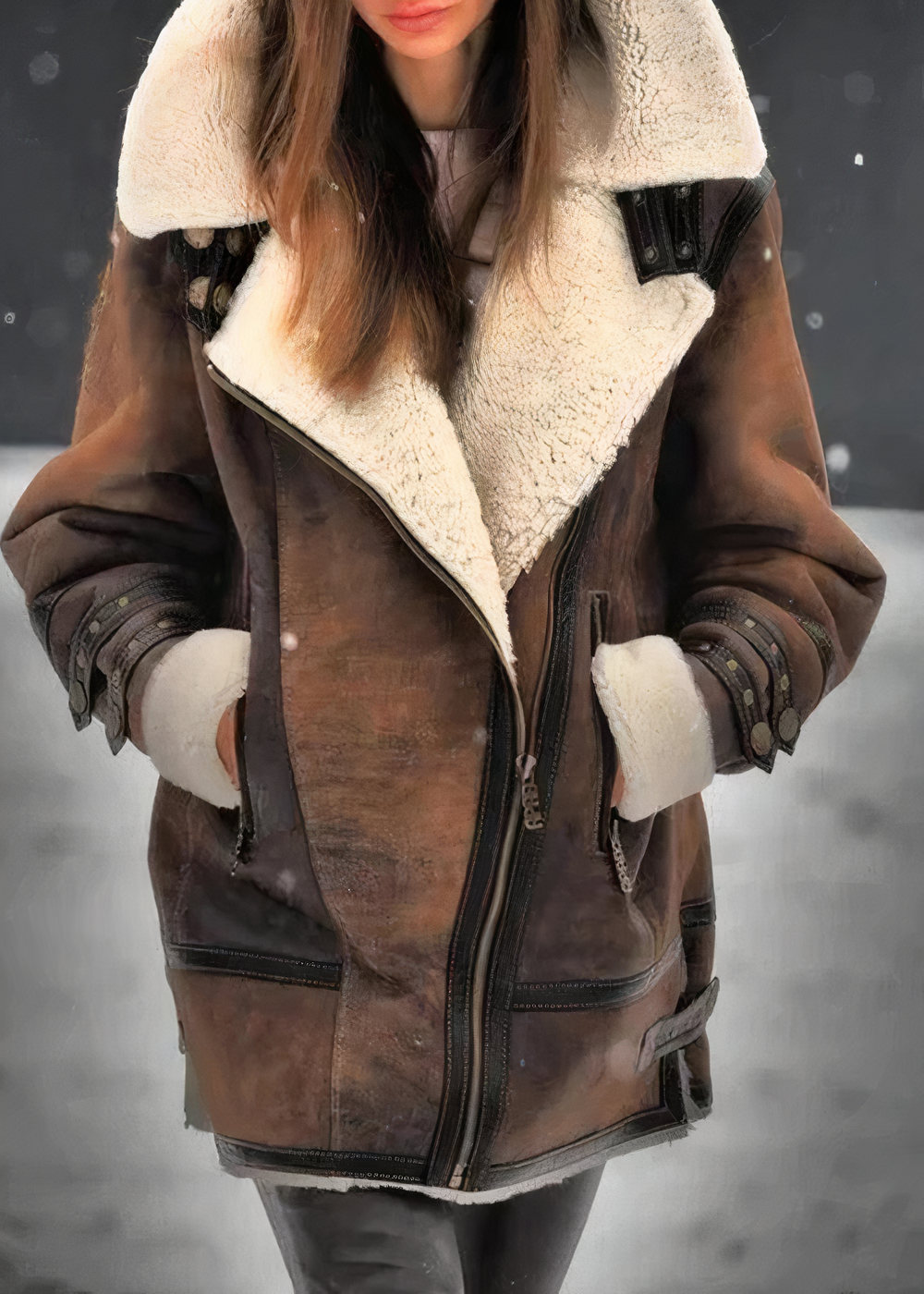 Street-Wave Cozy Winter Jacket For Urban Fashion Lovers Warm Insulated Comfort Cozy Warmth