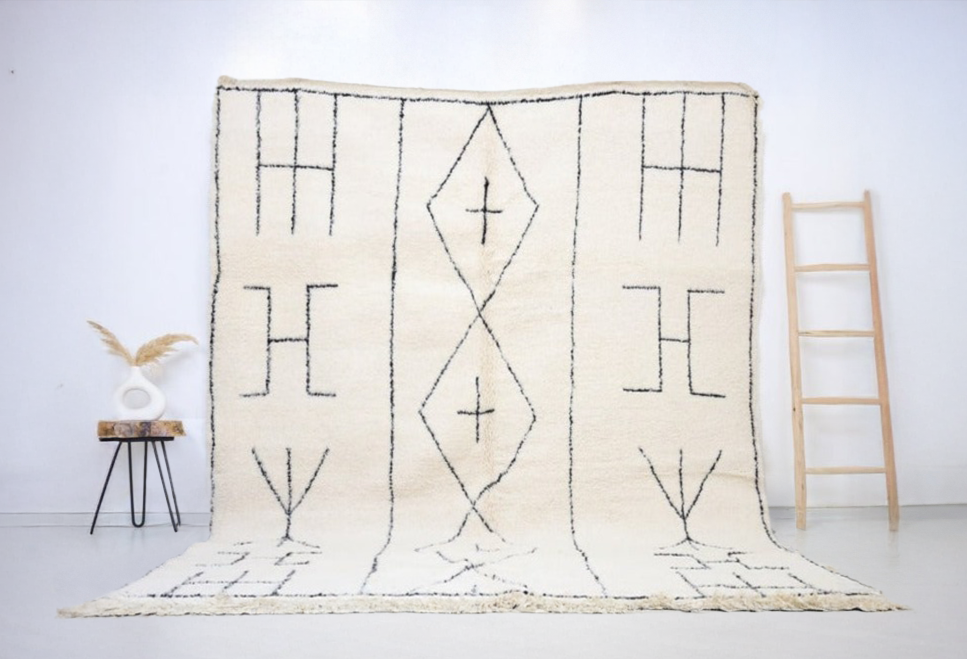 Bayanta Beni Ourain Rug 8'2"x9'5" - Street-Wave